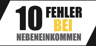 Nebeneinkommen - 10 typische Fehler